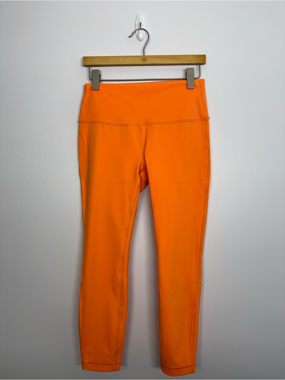 Lululemon Wunder Under High-Rise Tight 25" Orange Soda Size 10